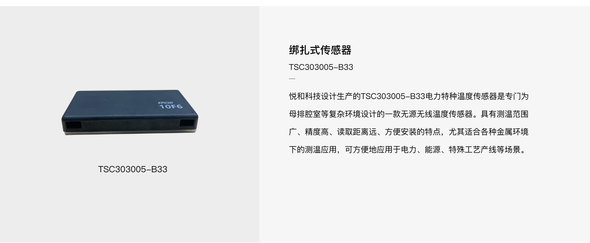 TSC303005-B33 绑扎式温度传感器(图1)